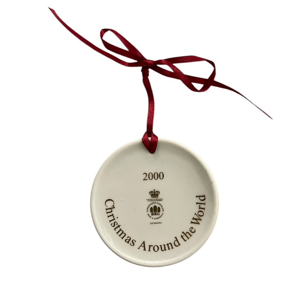 Vintage Set 7 of Bing and Grondahl Christmas Ornaments Santa Claus Collection - Picture 15 of 16